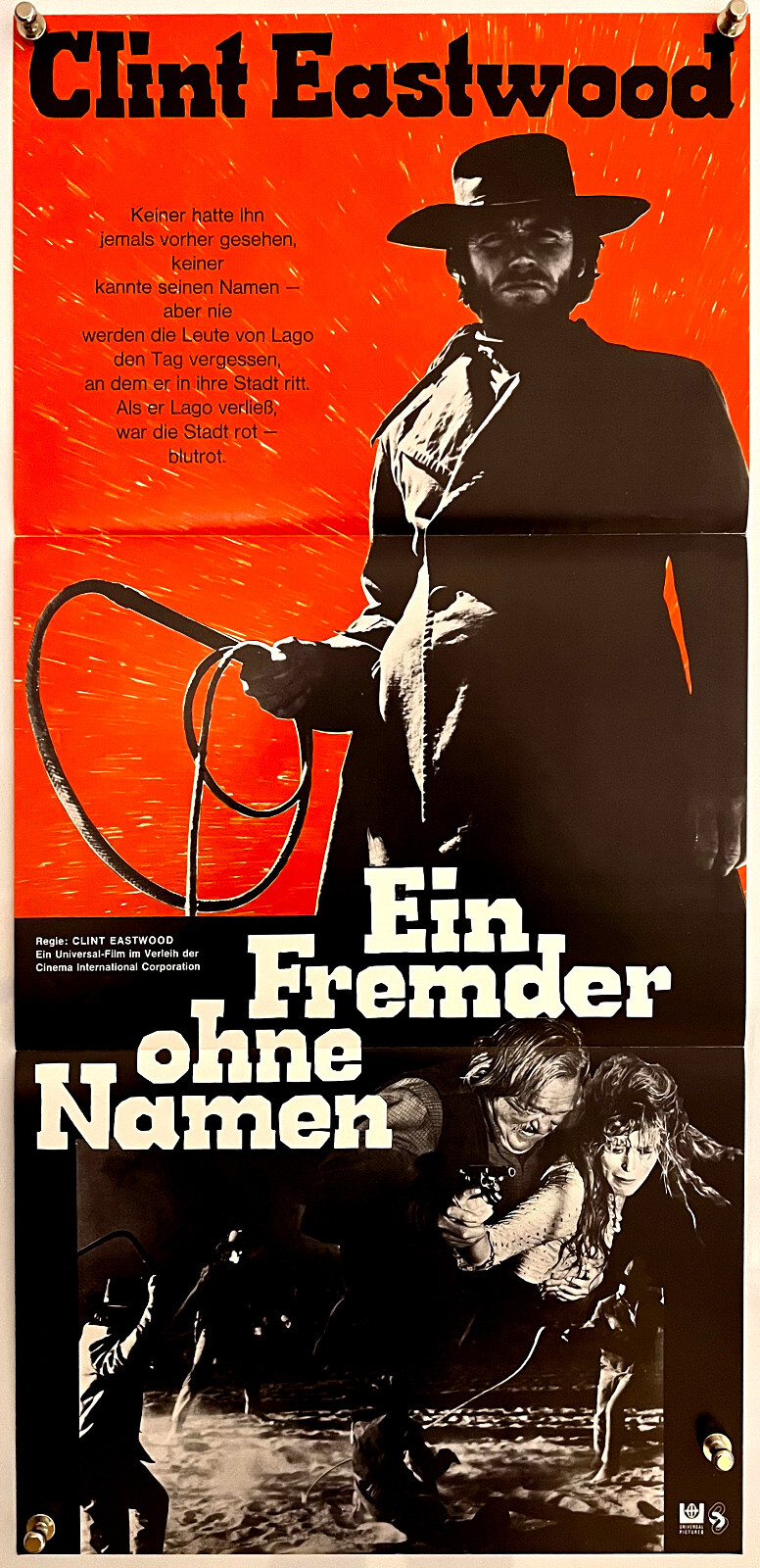 ポスター　CLINT EASTWOOD FIREFOX MOVIE POSTER Original 27x41 Folded CLINT EASTWOOD