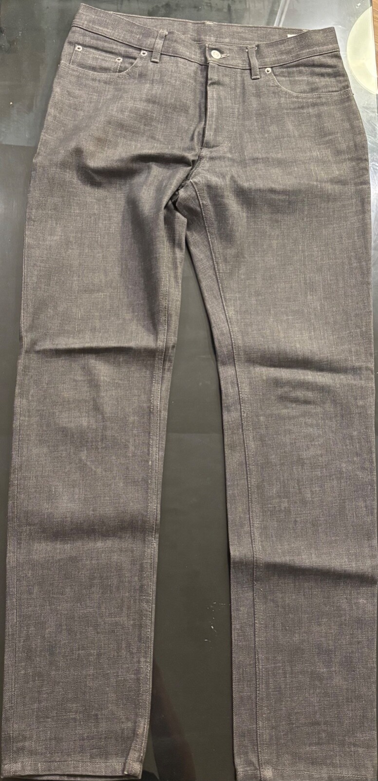 Helmut Lang OG men's vintage grey denim jeans size 33 | eBay