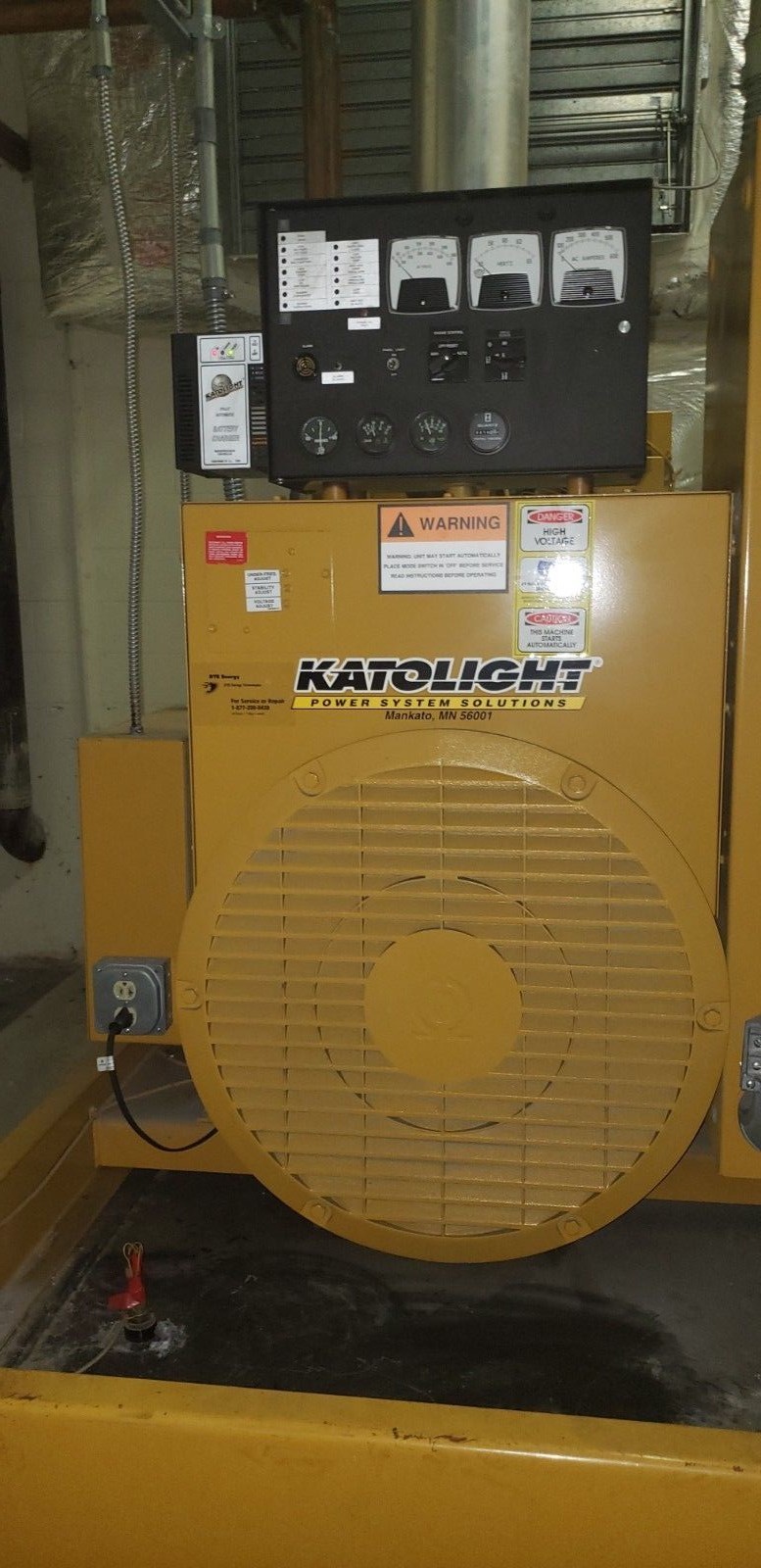 Katolight 150 kW standby diesel John Deere 3 phase 2007  D150FPJ4