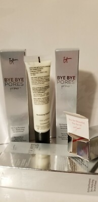 It Cosmetics Bye Pores Primer Oil- Poreless Skin-perfecting Serum 1 FL OZ NIB US