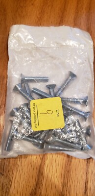 1/4-20 x 1-1/4'' Flat Head Socket Cap Screws Allen Socket Drive Zinc Coating
