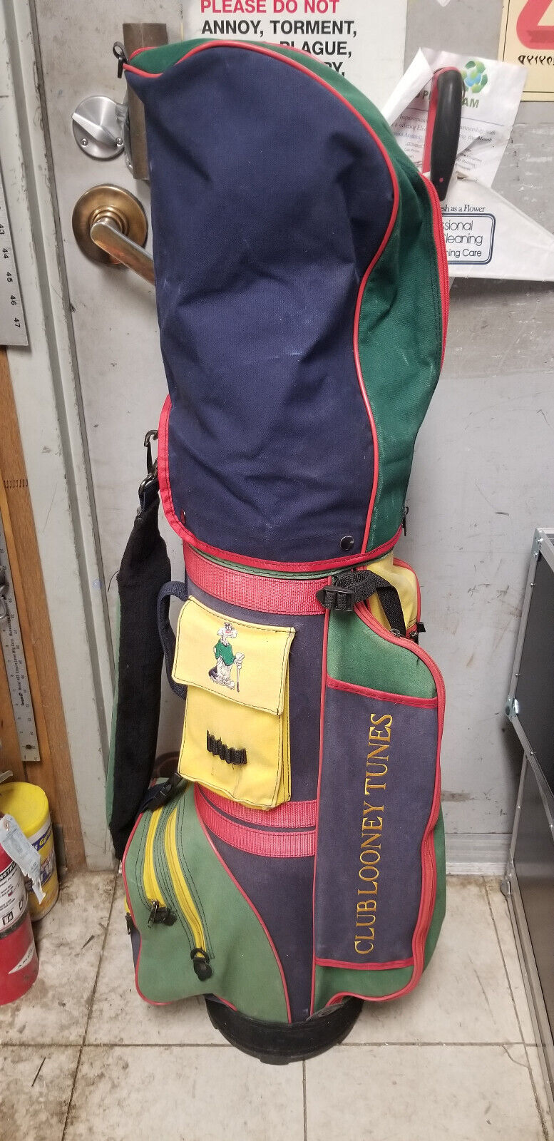 Club Looney Tunes Pro Shop Golf Bag Bugs Bunny Tweety Bird Club Looney Tunes Pro Shop Golf Bag Bugs Bunny Tweety Bird