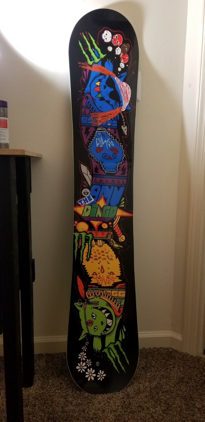 Gnu Dingo Danny Kass Snowboard 153cm Mervin Limited Edition C2 BTX