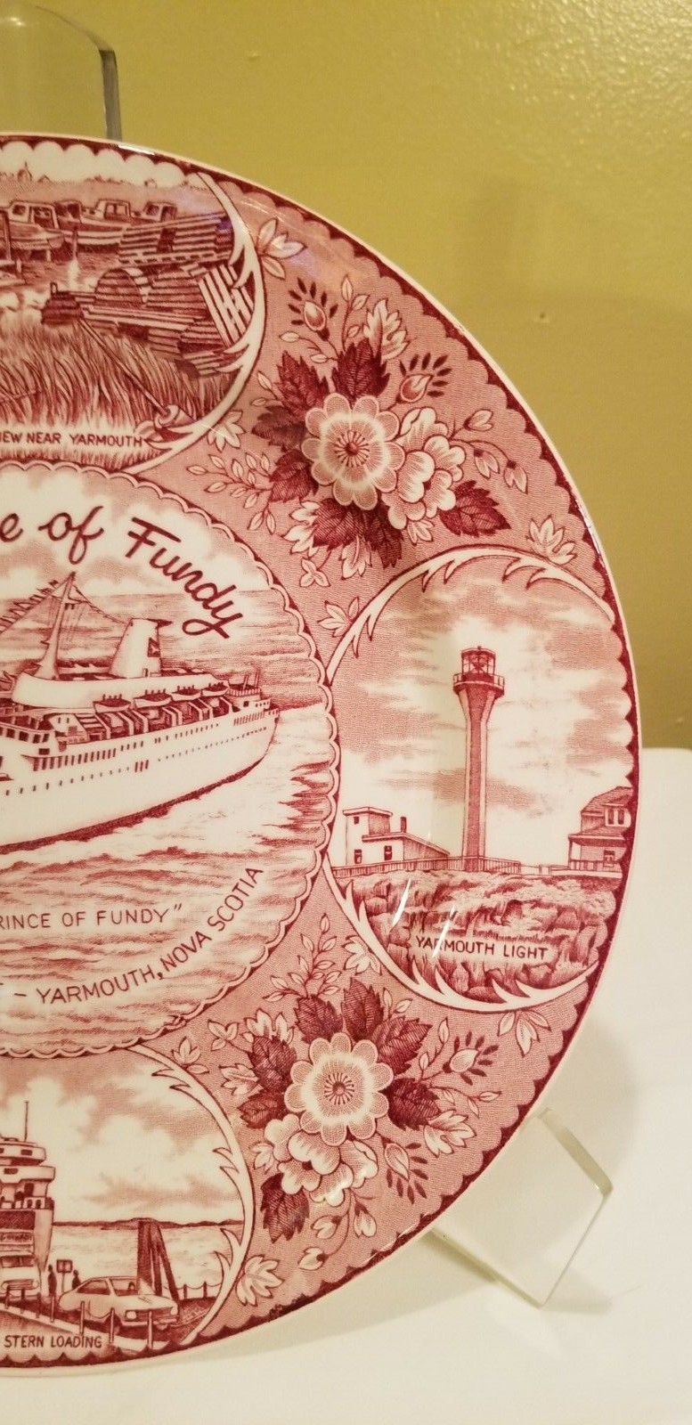 Prince of Fundy Ferry Boat Collector's Plate ~  10