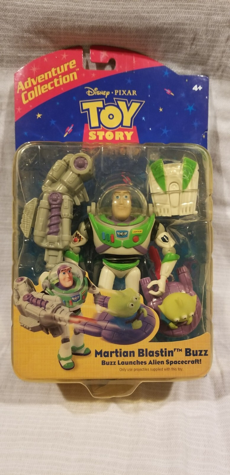 バズ・ライトイヤー　フィギュアMartian Blastin Buzz Disney Toy Story 