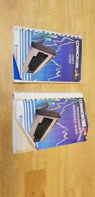 Commodore 64 Programmer's Reference Guide + user guide worn/ugly Copies