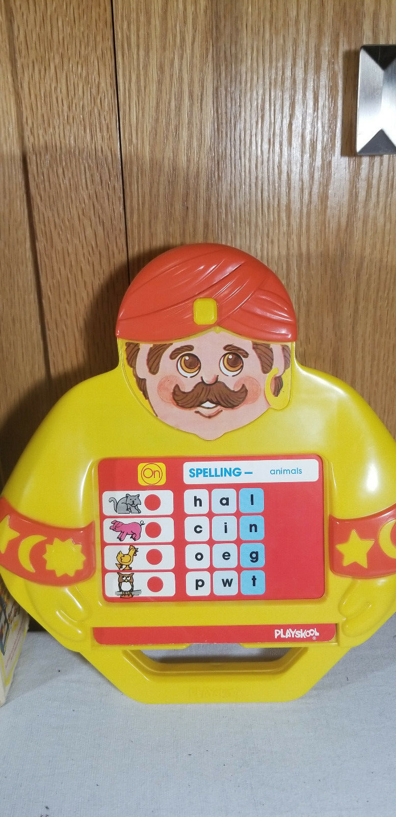 Playskool Genie Vintage Electronic Educational Toy 1981 speak and say 1981
