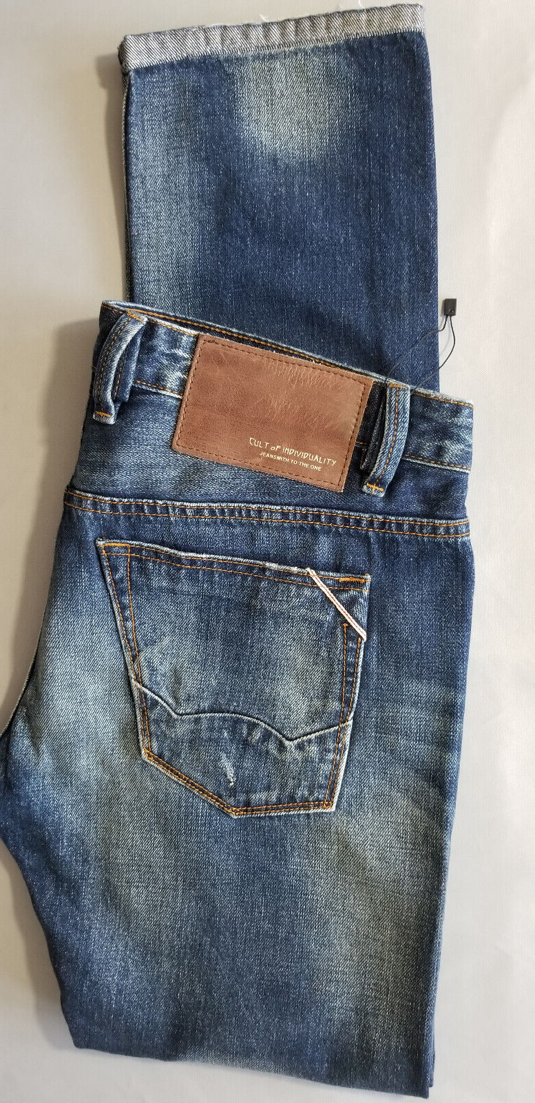 CULT OF INDIVIDUALITY Men Rocker Slim Japanese Selvedge