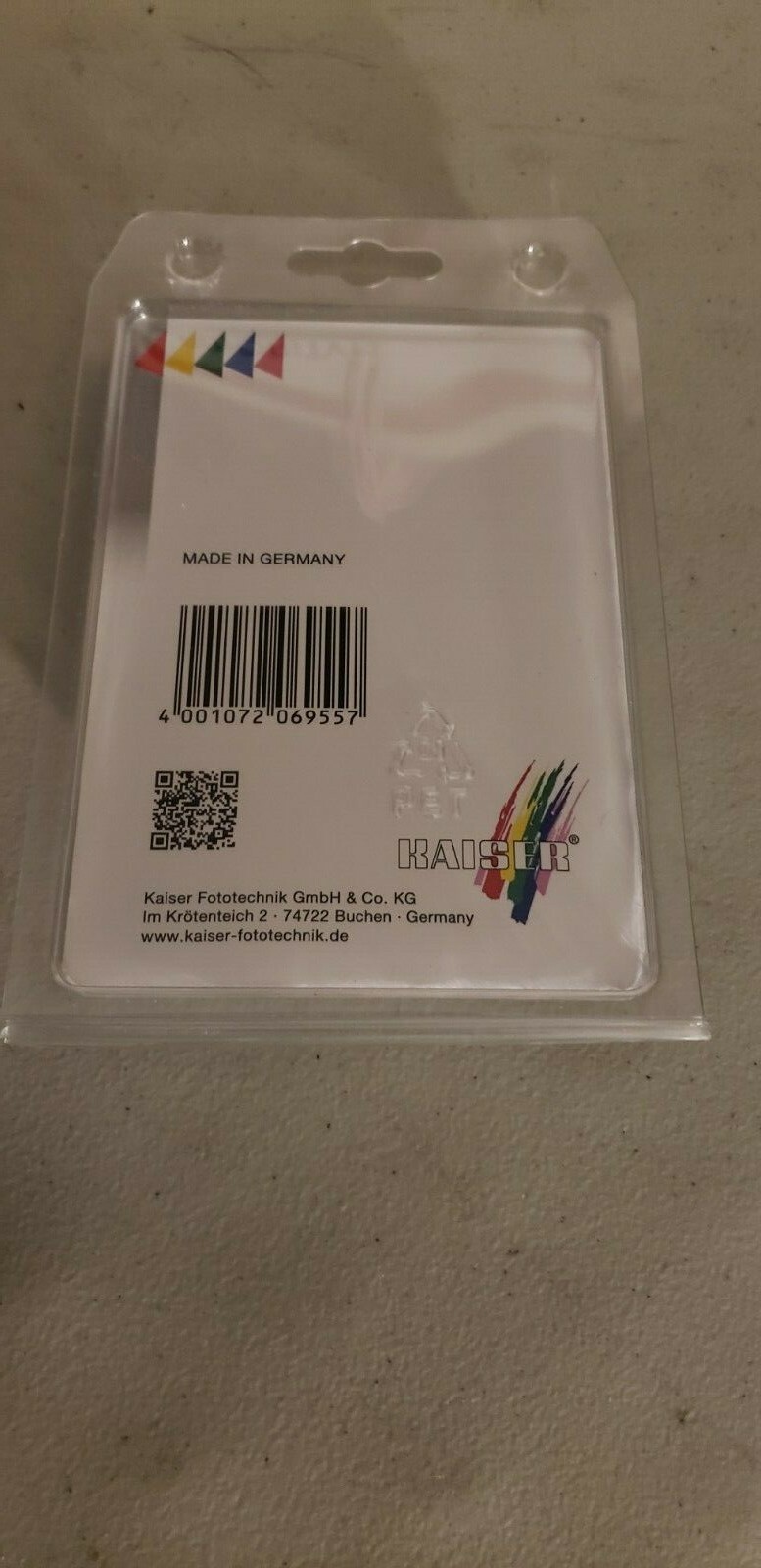 Kaiser Slip On LENS CAP 55mm+HOLDER for 55mm outside diameter applications