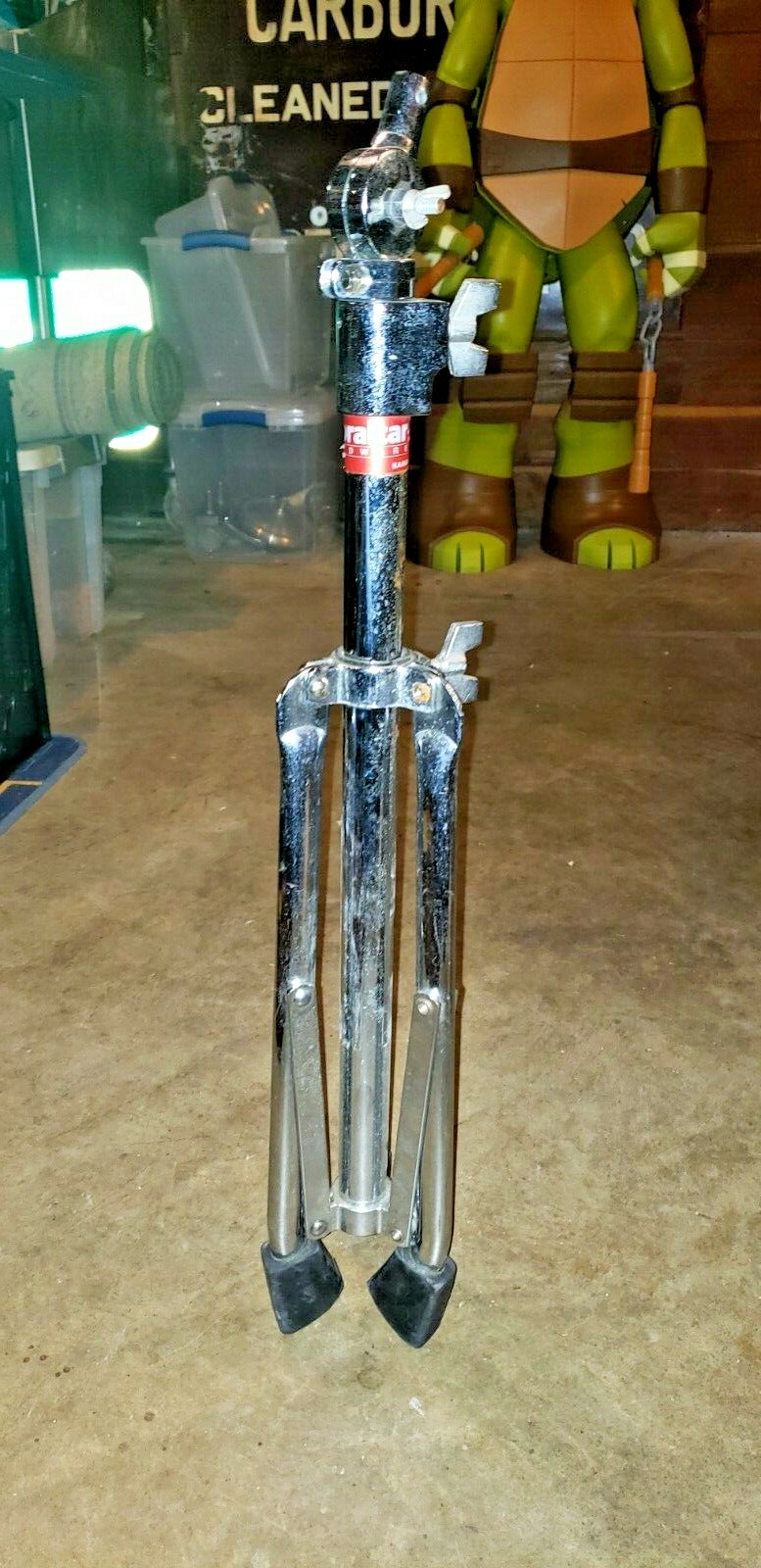 EXCELLENT VINTAGE GIBRALTAR CYMBAL DRUM STAND