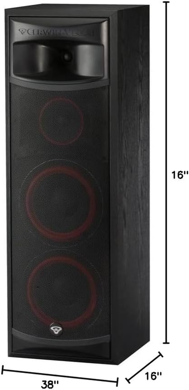 XLS-28 Dual 8" 3-Way Home Audio Floor Tower Speaker