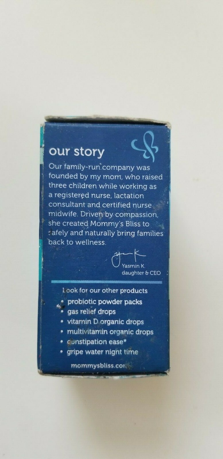 Mommy's Bliss Baby Probiotic Drops Everyday - Newborns & Up - .34FL OZ - NEW