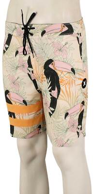 

Шорты для плавания Hurley Phantom Eco Block Party 18 дюймов — Barely Bone — Новинка, Коричневый