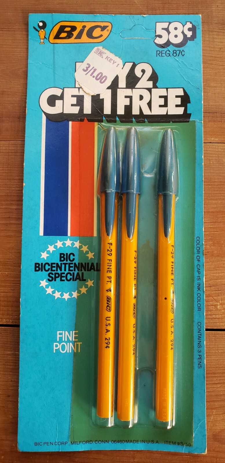 サヴィニャック BIC BALLPOINT PEN POP 1950年代 サヴィニャック BIC BALLPOINT PEN POP 1950年代 サヴィニャック