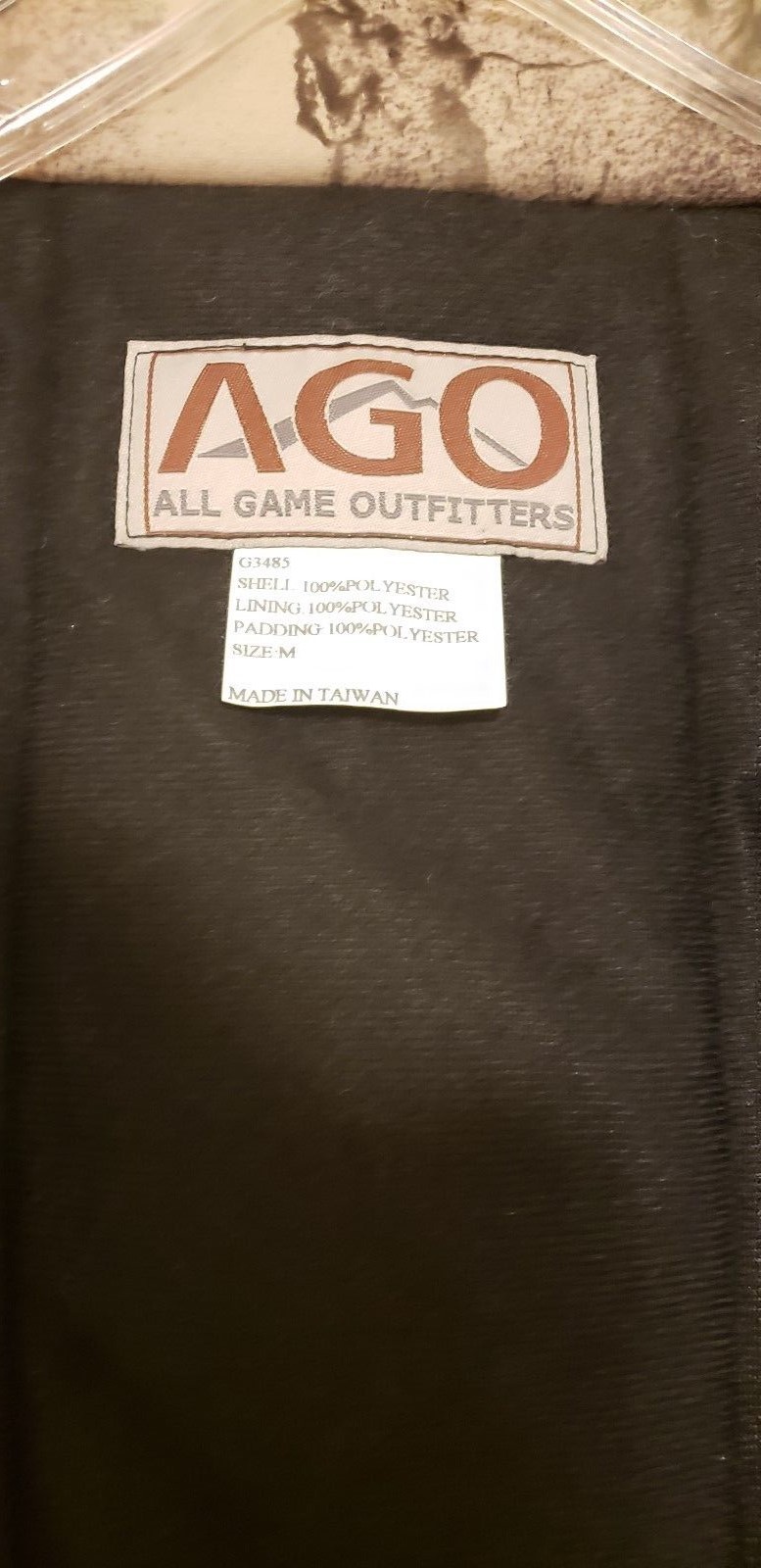 Youth Hunting Jacket SIZE Med BOYS WINTER AGO Realtree Full Zip Camo  NEW!