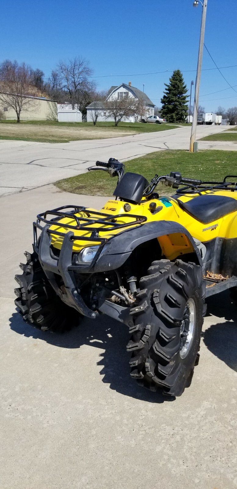 2006 Honda Four Wheeler With Spare Wheels