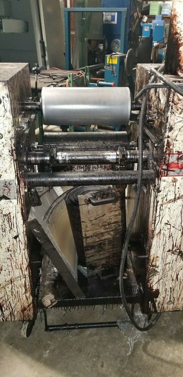 Gemata Roller Coating Machine Model #: New Rotolab 400 w/Spare Parts & Rollers