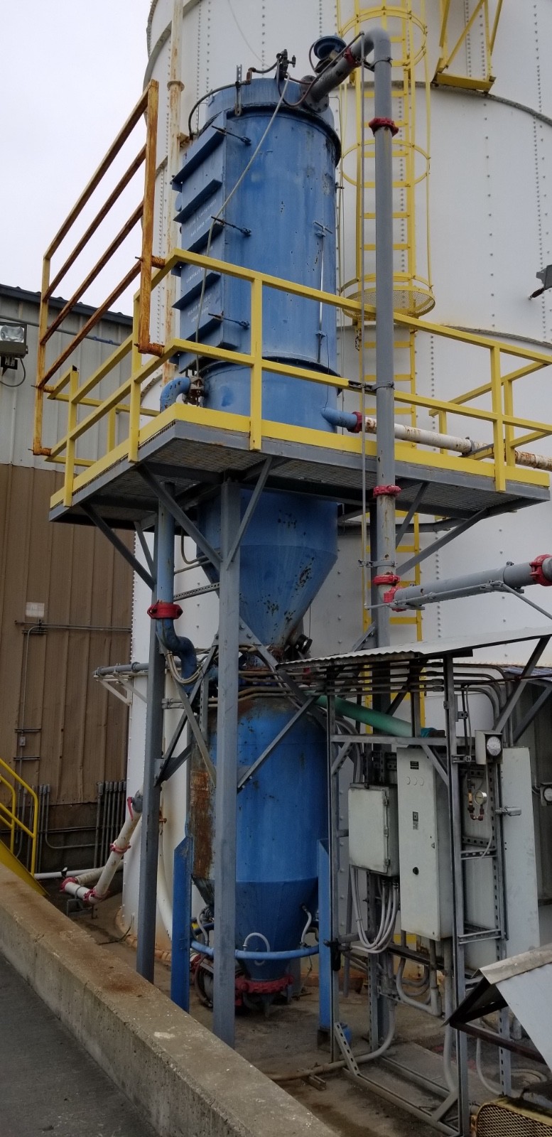 WHIRL AIR 10BF-300 PNEUMATIC VACUUM CONVEYING UNLOADING SYSTEM SUTORBUILT 30HP