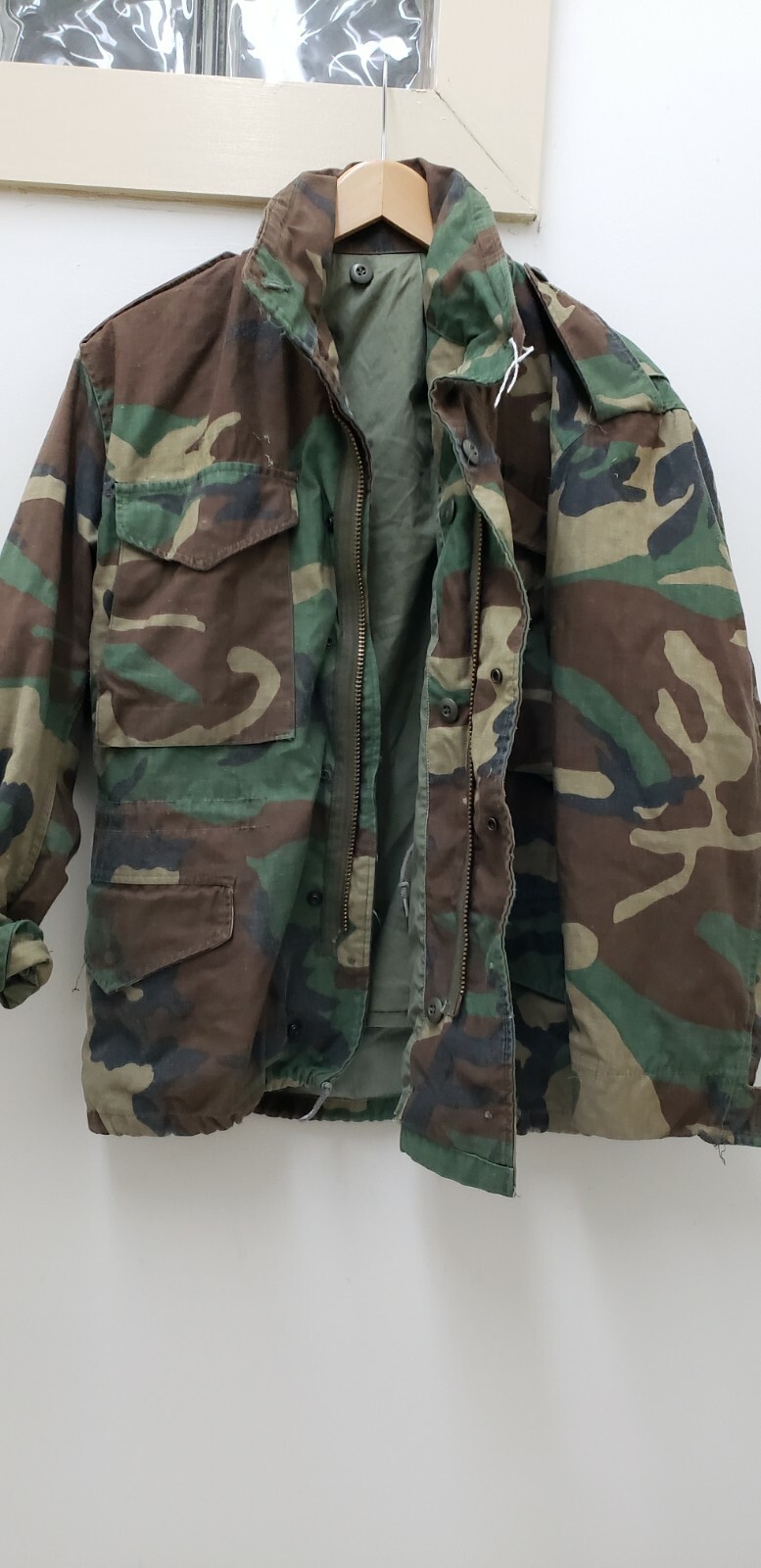 Military Issued Woodland M65 Field Jacket-SXS | eBay