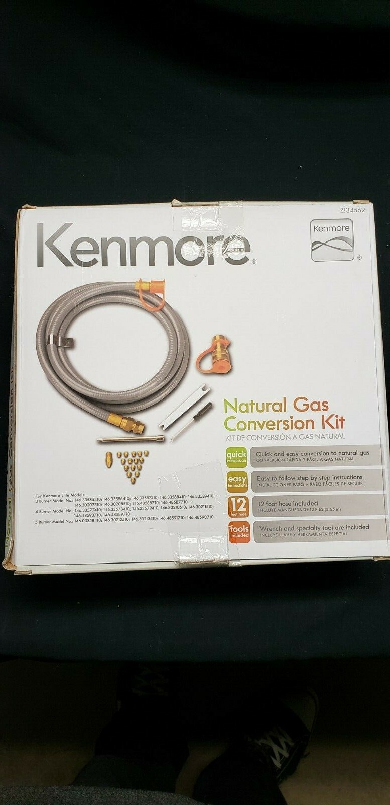 Kenmore Elite Grill Natural Gas Conversion Kit #34562