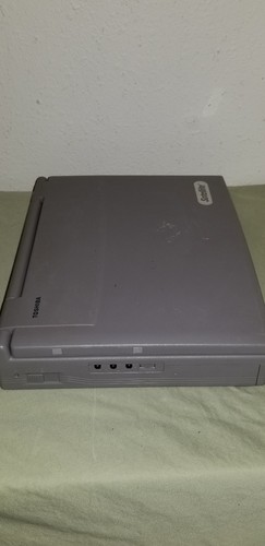 Vintage Toshiba Satellite 4010CDS Laptop Pentium II 266MHz 64MB RAM 2.0GB HDD