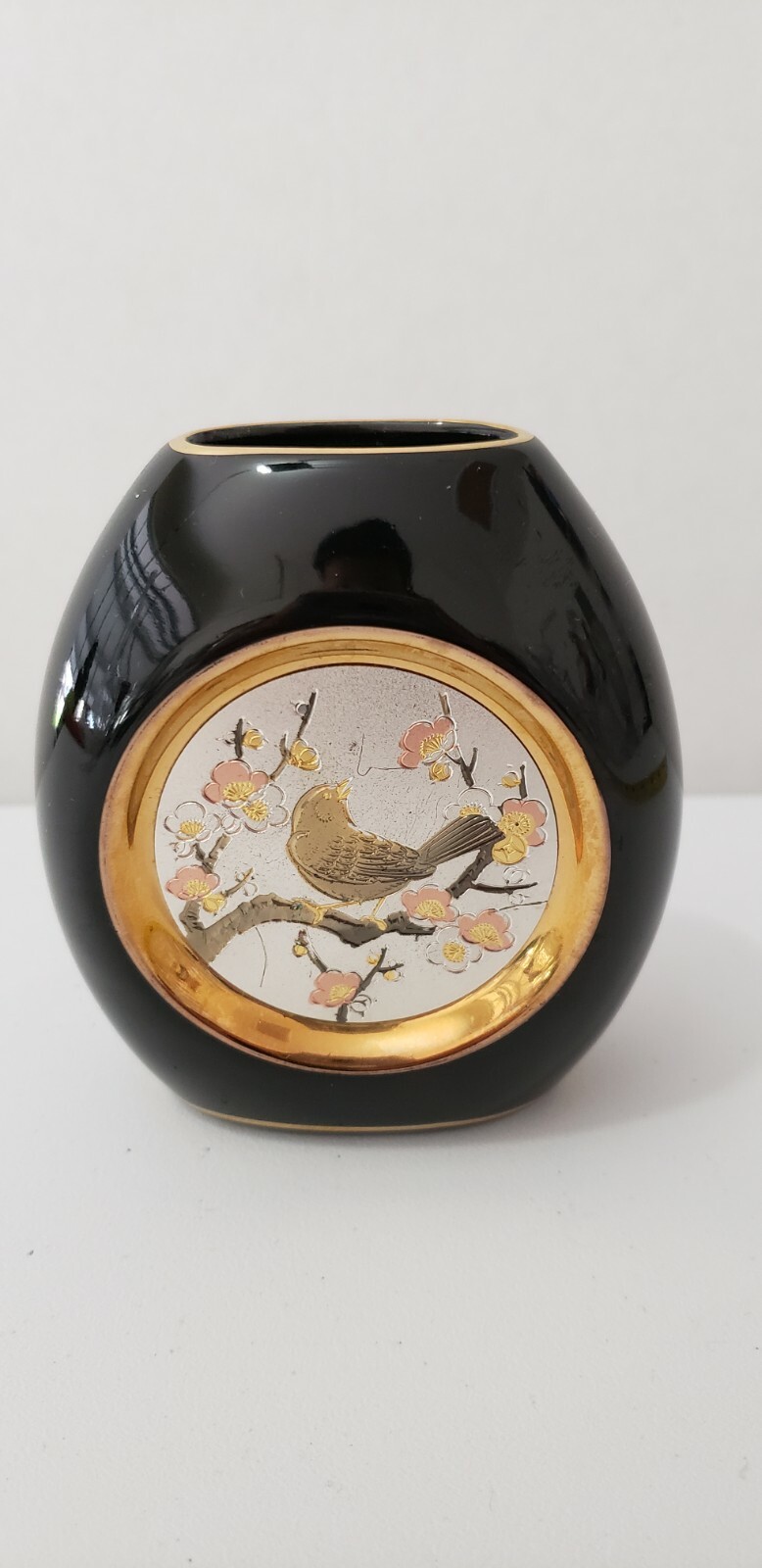 【新品　人間国宝】佐々木象堂 24K The art of Chokinパンフ付 The Art Of Chokin 24kt Gold Edged Plate Saucer - Gilded With