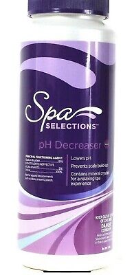 1 Bottle Spa Selections 3 Lbs pH Decreaser With Mineral Crystal Relax Experience