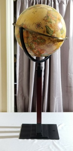 Replogle Forum Floor Globe - 16 Inch, very  Unique you may not see another one!!