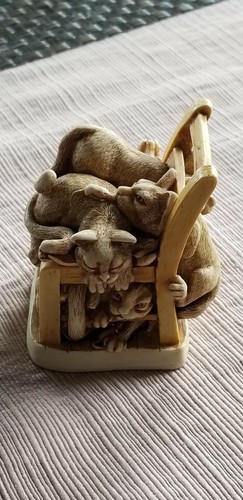 Harmony Kingdom Cats Rumble Seat very nice