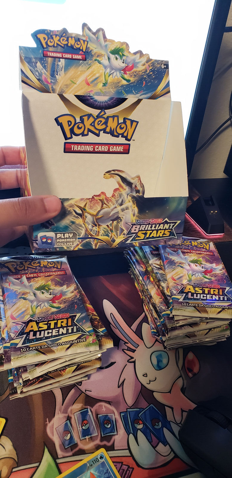 Pokemon TCG Sword & Shield Brilliant Stars Booster Box 36