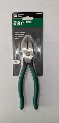 Commercial Electric 7'' Linesman Wire Cutting Pliers