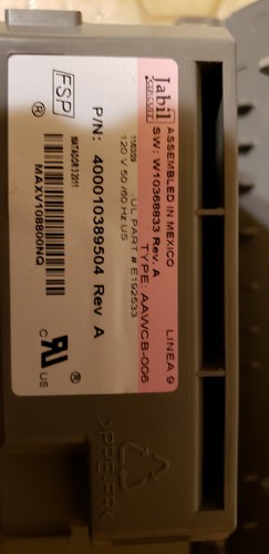 Washer control board 400010389504