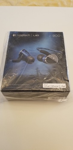 New Sealed Logitech UE 900 Quad Balanced Armature IEM Noise Isolating Earphones