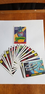 1988 Topps Dinosaurs Attack (Lot Of 18)