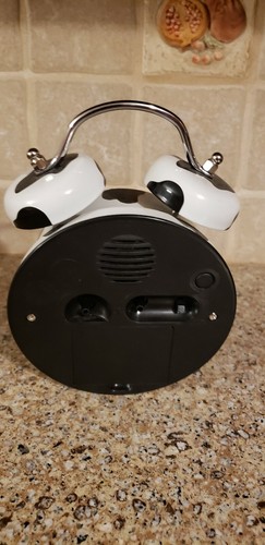 Mark Feldstein Wacky Waker Moo Cow Alarm Clock  Requires  3 AAA Batteries