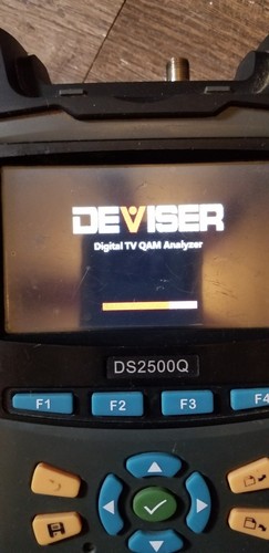 Deviser DS2500Q 1000MHZ  Digital TV QAM Analyzer CATV Meter