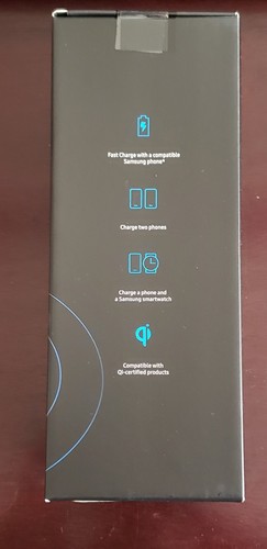 Samsung - Wireless Charger Duo - Black