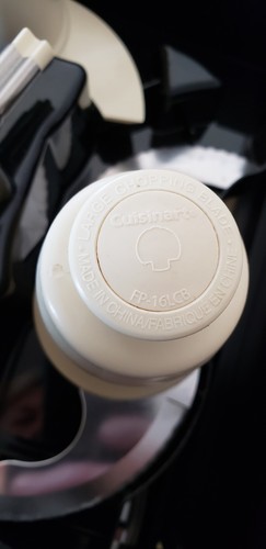 Cuisinart FP-16 Blade Set w/ Storage Case 3 Blades, 2 Discs & Stem Adapter