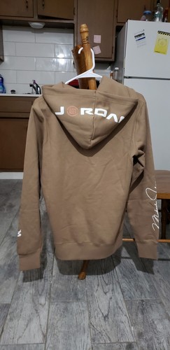 Clot x Jordan Po Hoddie, Brown, size M