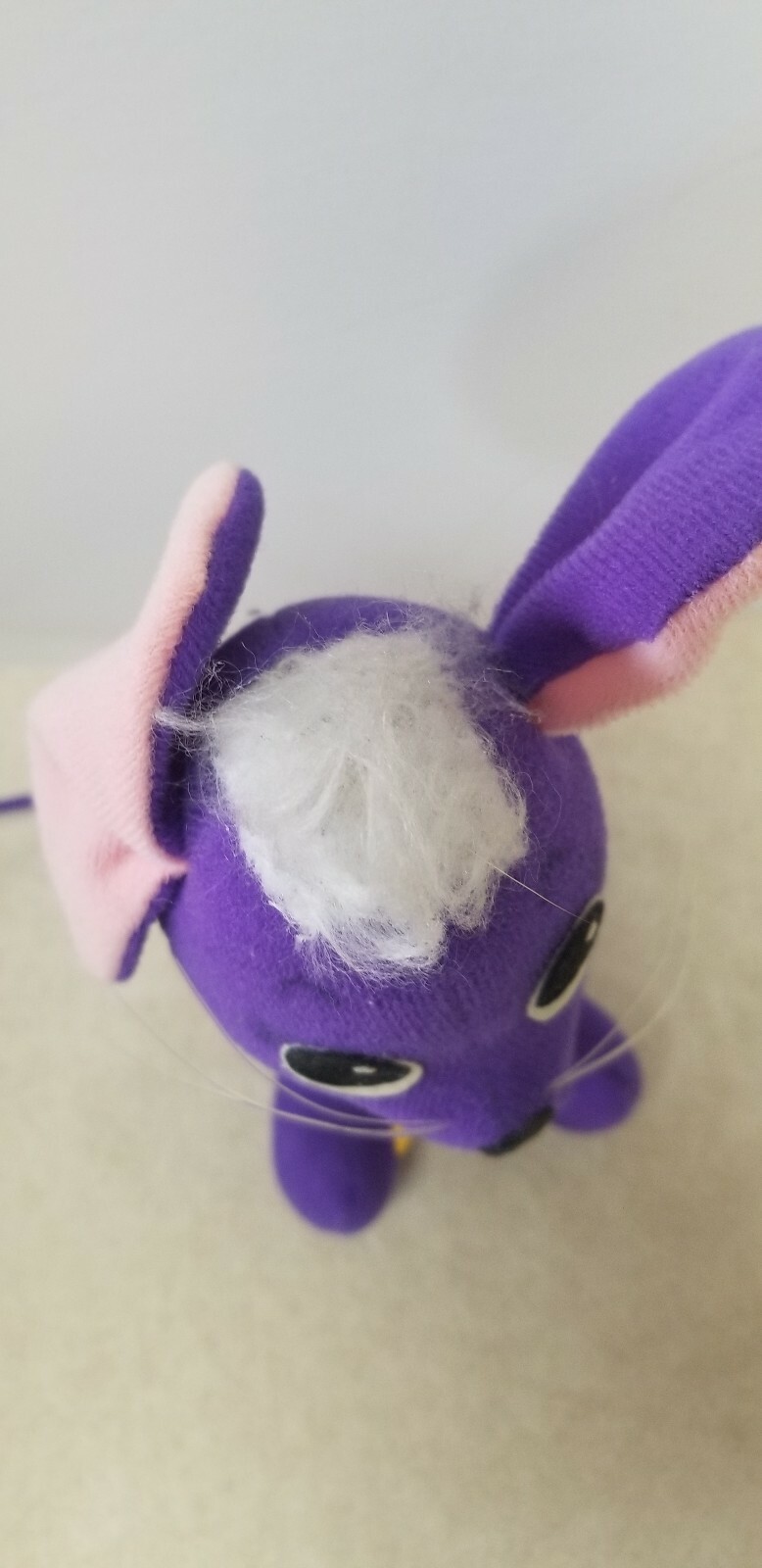 DREAM PETS Purple Mouse 1960s 1970s Vintage Retro Stuffed Plush Animal AS IS