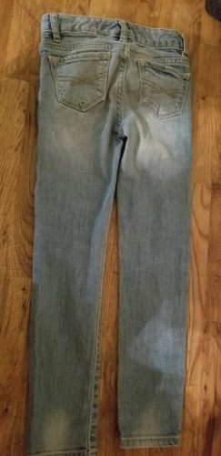 GAP KIDS 1969 SIZE 6 REGULAR GIRLS LEGGING JEANS MEDIUM WASH ADJUSTABLE WAIST