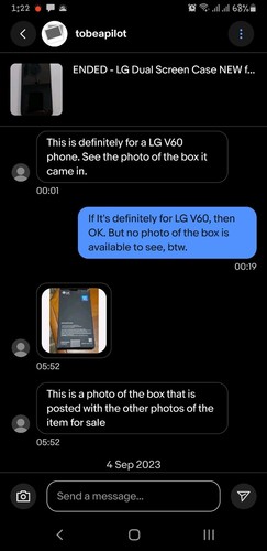 Item photo(s) from verified buyer