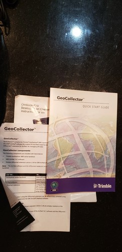 Trimble GeoXT 2005 ArcPad 7.1 software