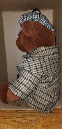 Vintage 1979 North American Bear Company SHERLOCK BEARLOCK HOLMES