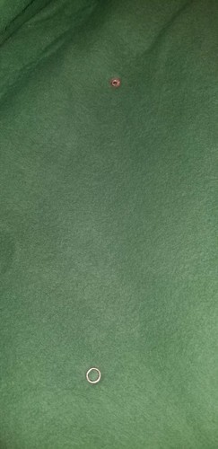 Never Used 1970's Vintage Monsanto Montgomery Ward Green Electric Blanket 80x84