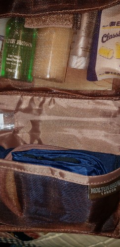 BRITISH AIRWAYS  BUSINESS CLASS AMENITY KIT MOLTON BROWN