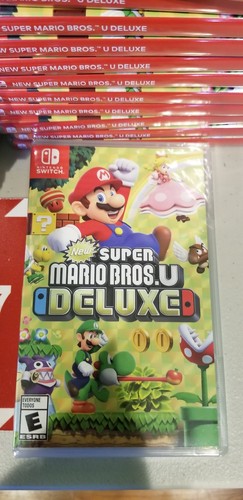Nintendo Switch Super Mario Bros. U Deluxe Nintendo New Super Mario Bros. U Deluxe, Switch Game, 2-in-1