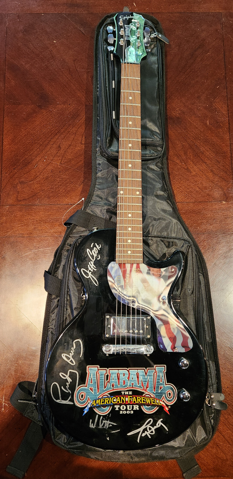 Alabama The America Farewell Tour 2003 Guitar HAND SIGNED | eBay