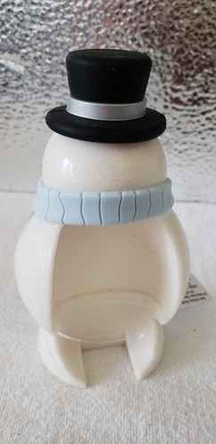 Bath and Body Works Snowman Sanitizer Holder Snow globe White 5