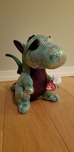Ty Beanie Boo - Cinder Dinosaur. Birthday: October 2